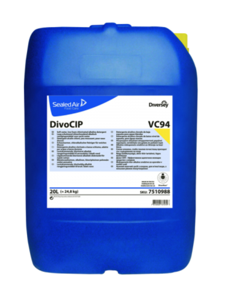 Detergent alcalin clorinat DIVOCIP Diversey 24.8 kg Diversey